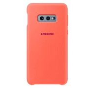 Чехол силиконовый для Samsung Galaxy S10e (Розовый)