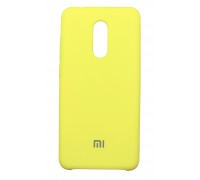 Чехол Xiaomi для Xiaomi Redmi 5 Silicone Case (Желтый)