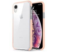 Чехол противоударный Gurdini для Apple iPhone Xr (Розовый)