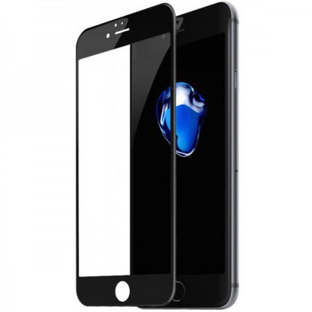 Защитное стекло 5D для Apple iPhone 8 Plus/7 Plus (С черной рамкой)