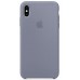 Чехол для Apple iPhone X/Xs Silicone Case (Темная лаванда)
