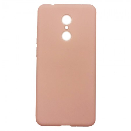 Чехол SMTT для Xiaomi Redmi 5 Silicone Case (Розовый)