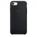 Чехол для Apple iPhone 8/7 Silicone Case (Черный)