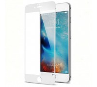 Защитное стекло 5D для Apple iPhone 8/7 (С белой рамкой)