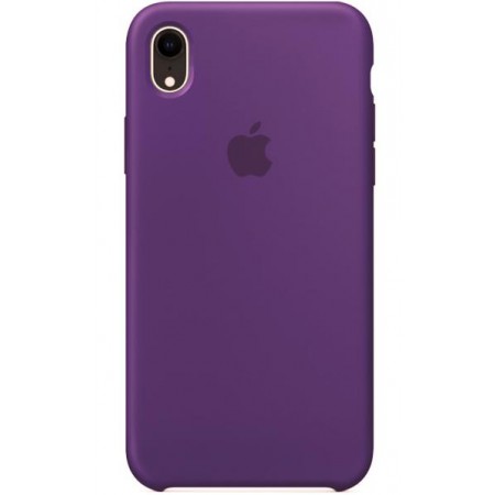 Чехол для Apple iPhone Xr Silicone Case (Ультрафиолет)