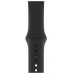 Часы Apple Watch Series 4 GPS 44mm Aluminum Case with Sport Band серый космос/черный